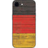 German Flag Dark Wood iPhone 16e Skin