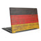 German Flag Dark Wood Dell Latitude Skin