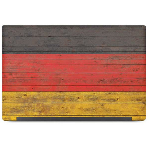 German Flag Dark Wood Dell Latitude Skin
