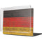 German Flag Dark Wood MacBook Pro 14in (2021-24) Case plus Skin