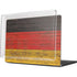 German Flag Dark Wood MacBook Pro 14in (2021-24) Case plus Skin