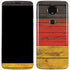 German Flag Dark Wood Moto E5 Plus Skin