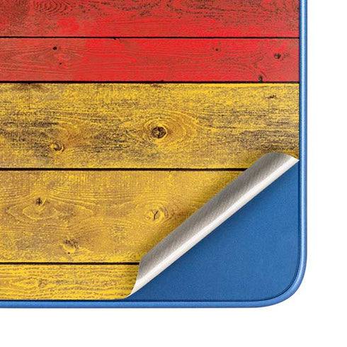 German Flag Dark Wood Moto G Play 4G (2024) Skin