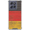 German Flag Dark Wood Moto G Power 5G (2025) Clear Case