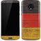 German Flag Dark Wood Moto G6 Skin