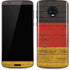 German Flag Dark Wood Moto G6 Skin