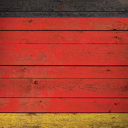 German Flag Dark Wood Moto G6 Skin