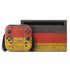 German Flag Dark Wood Nintendo Skins