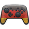 German Flag Dark Wood Nintendo Switch 2 (2025) Pro Controller Skin