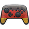 German Flag Dark Wood Nintendo Skins