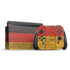 German Flag Dark Wood Nintendo Skins