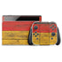 German Flag Dark Wood Nintendo Skins