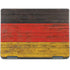 German Flag Dark Wood Notebook 9 Pro 13in (2017) Skin