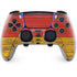 German Flag Dark Wood PS5 DualSense Edge Pro Controller Skin