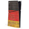 German Flag Dark Wood PS5 Slim Digital Edition Console Skin