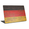 German Flag Dark Wood Laptop Skins