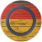 German Flag Dark Wood Wireless Charger Skin