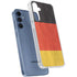 German Flag Distressed Galaxy A55 5G Clear Case