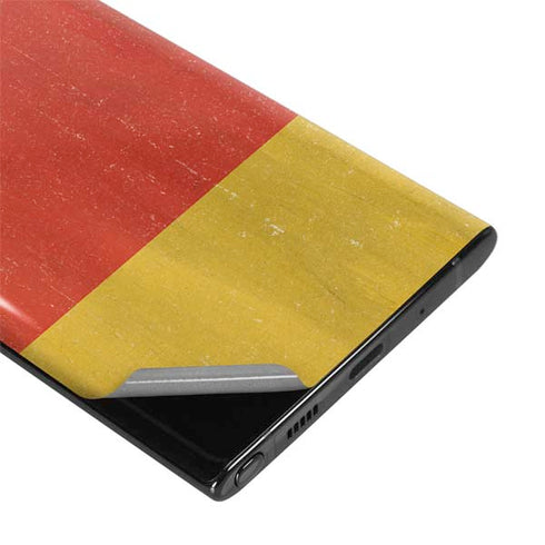 German Flag Distressed Galaxy Note 10 Plus Skin
