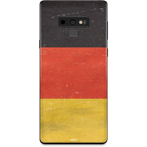 German Flag Distressed Galaxy Note 9 Skin