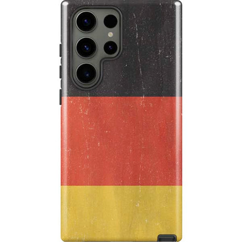 German Flag Distressed Galaxy S23 Ultra Pro Case