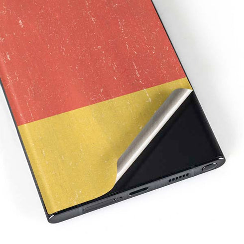 German Flag Distressed Galaxy Skins