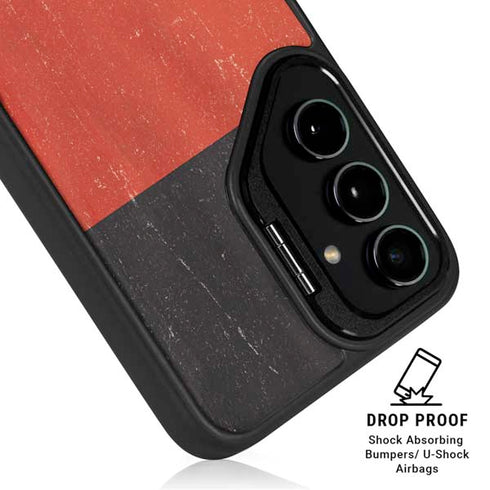 German Flag Distressed Galaxy S25 Kickstand Case