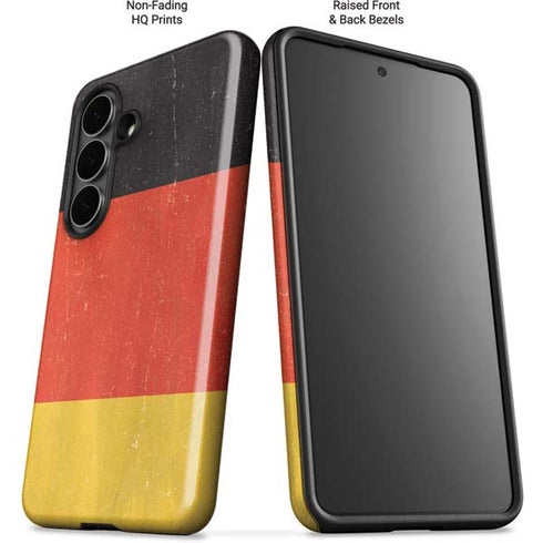 German Flag Distressed Galaxy S26 Impact Case