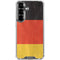 German Flag Distressed Galaxy S26 Plus Clear Case