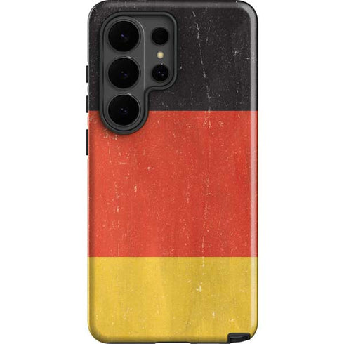 German Flag Distressed Galaxy S26 Ultra Impact Case