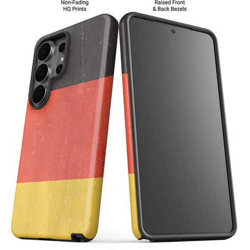 German Flag Distressed Galaxy S26 Ultra Impact Case