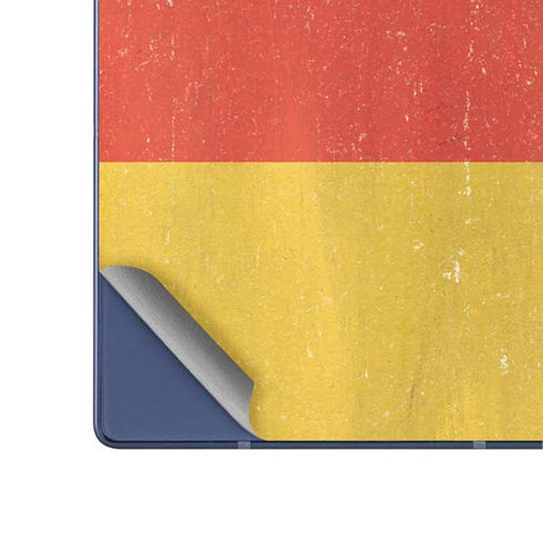 German Flag Distressed Galaxy Z Fold6 Skin