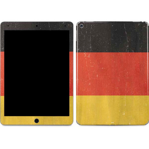 German Flag Distressed iPad Skins
