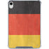 German Flag Distressed iPad 11th Gen (2025) Clear Case