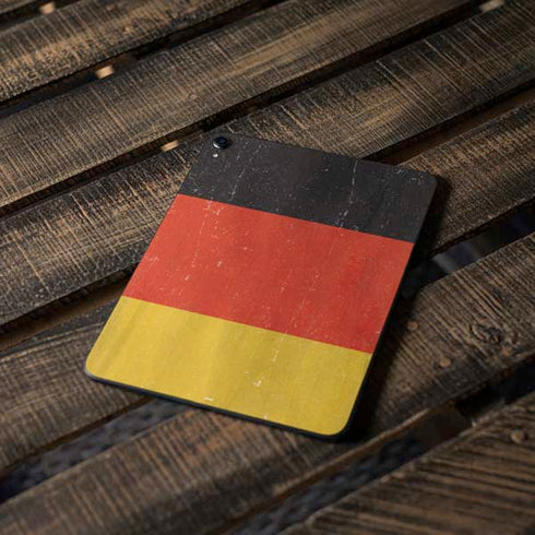 German Flag Distressed Apple iPad Pro Skin