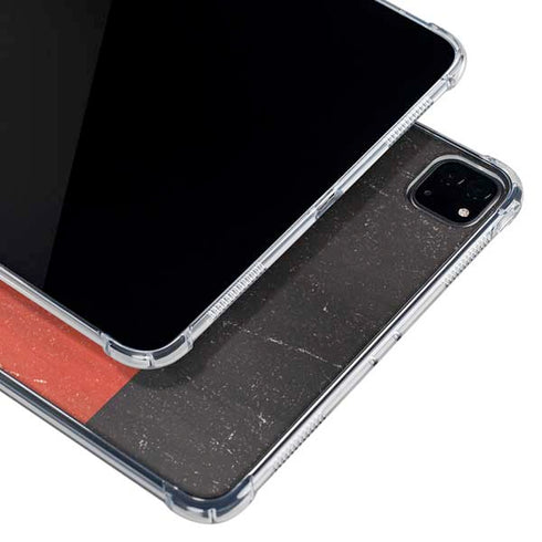 German Flag Distressed iPad Pro 11in (2024) Clear Case