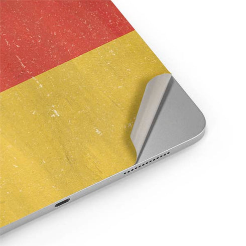 German Flag Distressed iPad Pro 13in M4 (2024) Skin