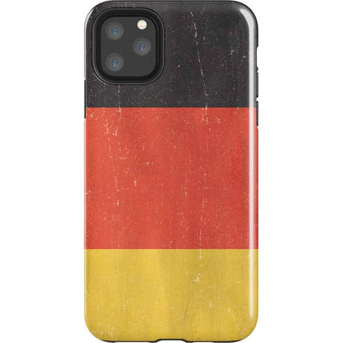 German Flag Distressed iPhone Cases