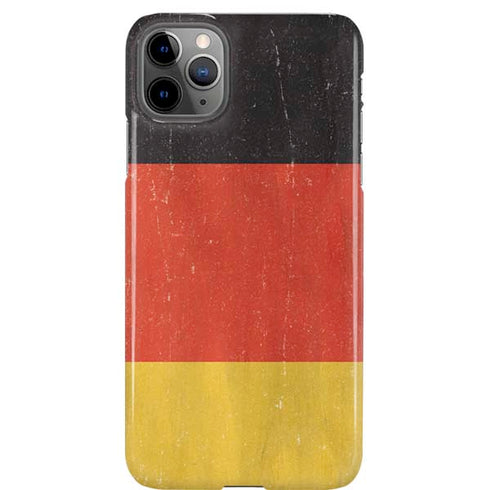 German Flag Distressed iPhone Cases