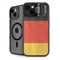 German Flag Distressed iPhone 13 Kickstand Case