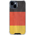 German Flag Distressed iPhone 15 Clear Case