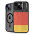 German Flag Distressed iPhone 15 Plus Kickstand Case