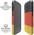 German Flag Distressed iPhone 16 Magsafe Impact Case