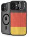 German Flag Distressed iPhone 16 Plus Kickstand Case