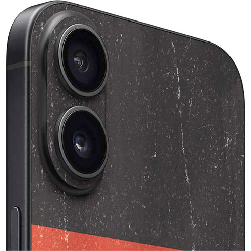 German Flag Distressed iPhone 16 Plus Skin