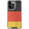 German Flag Distressed iPhone 16 Pro Clear Case