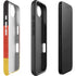 German Flag Distressed iPhone 16e Impact Case