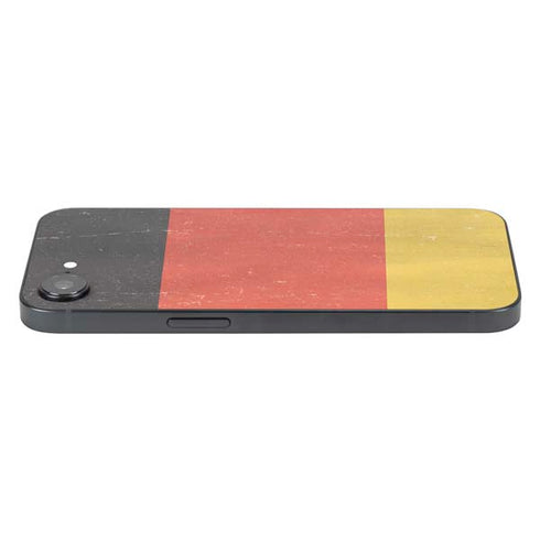 German Flag Distressed iPhone 16e Skin