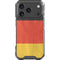 German Flag Distressed iPhone 18 Pro Clear Case
