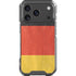 German Flag Distressed iPhone 18 Pro Clear Case